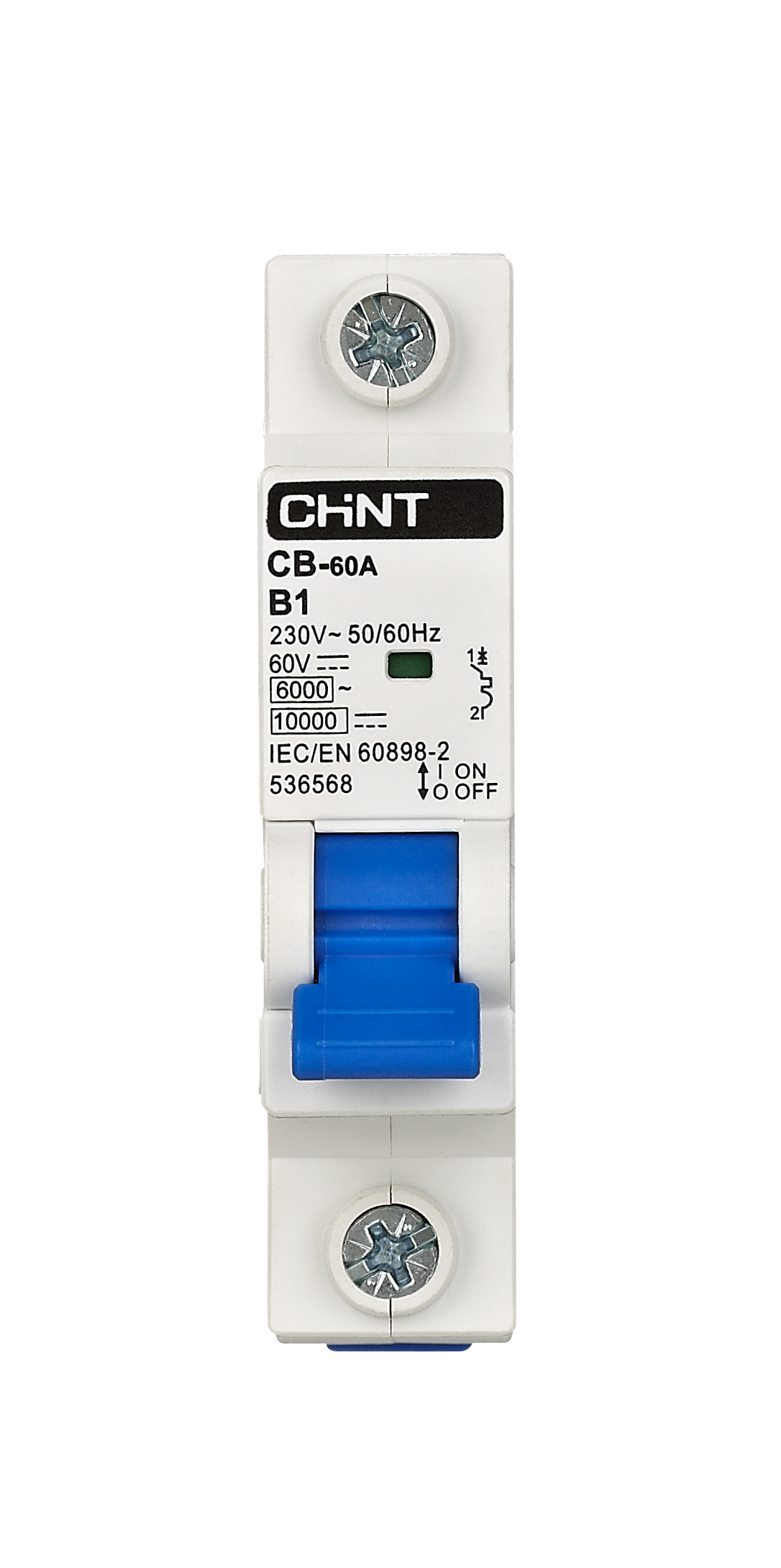 CB-60A-MCB-1P Front